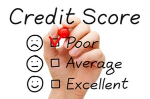 bad credit impact on second mortgage
